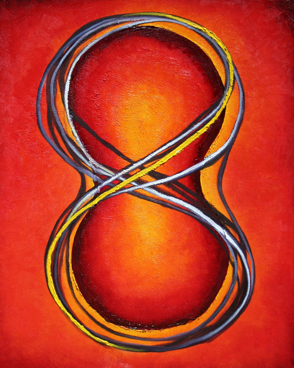 Painting Infintiy by Dean Allan McCready