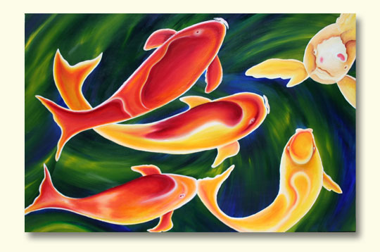 Koi Painting