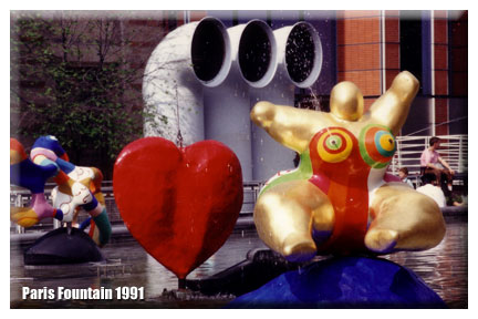 Paris Fountain 1991